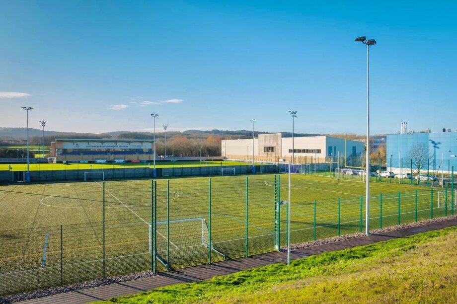 Loughborough-Universität-Fußballfeld