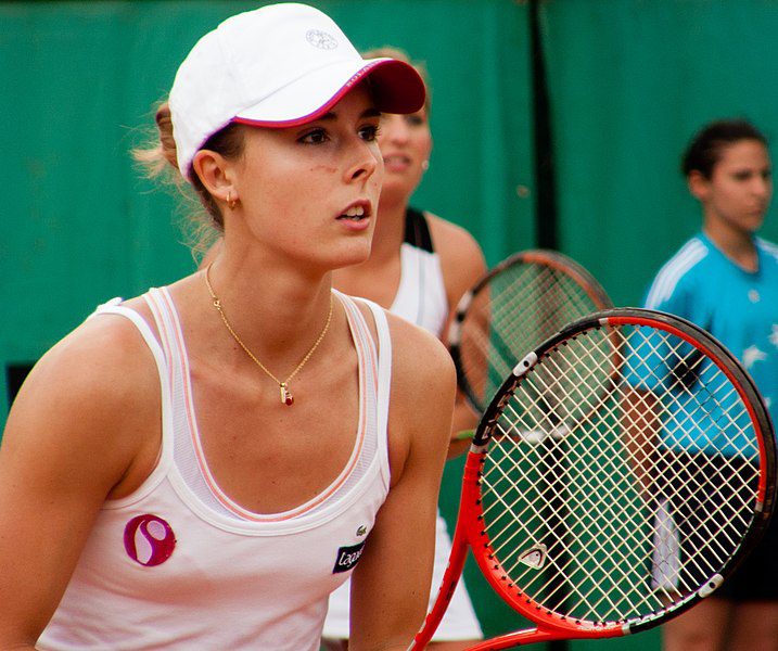 Alizé_Cornet_2008 eine etablierte französische Tennisspielerin