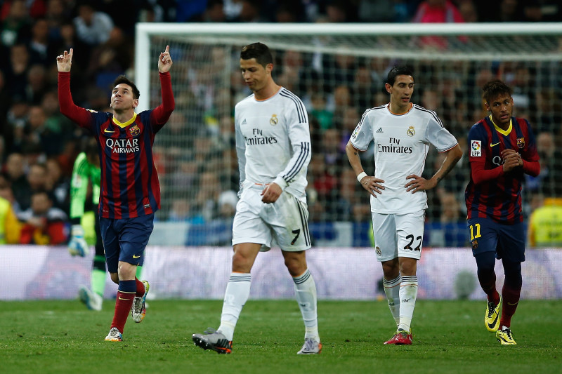 Messi gegen Ronaldo