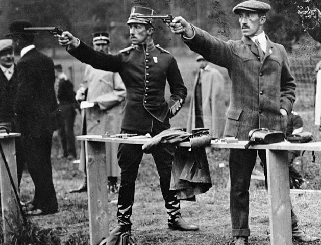 Duellpistolen bei den Olympischen Sommerspielen 1912