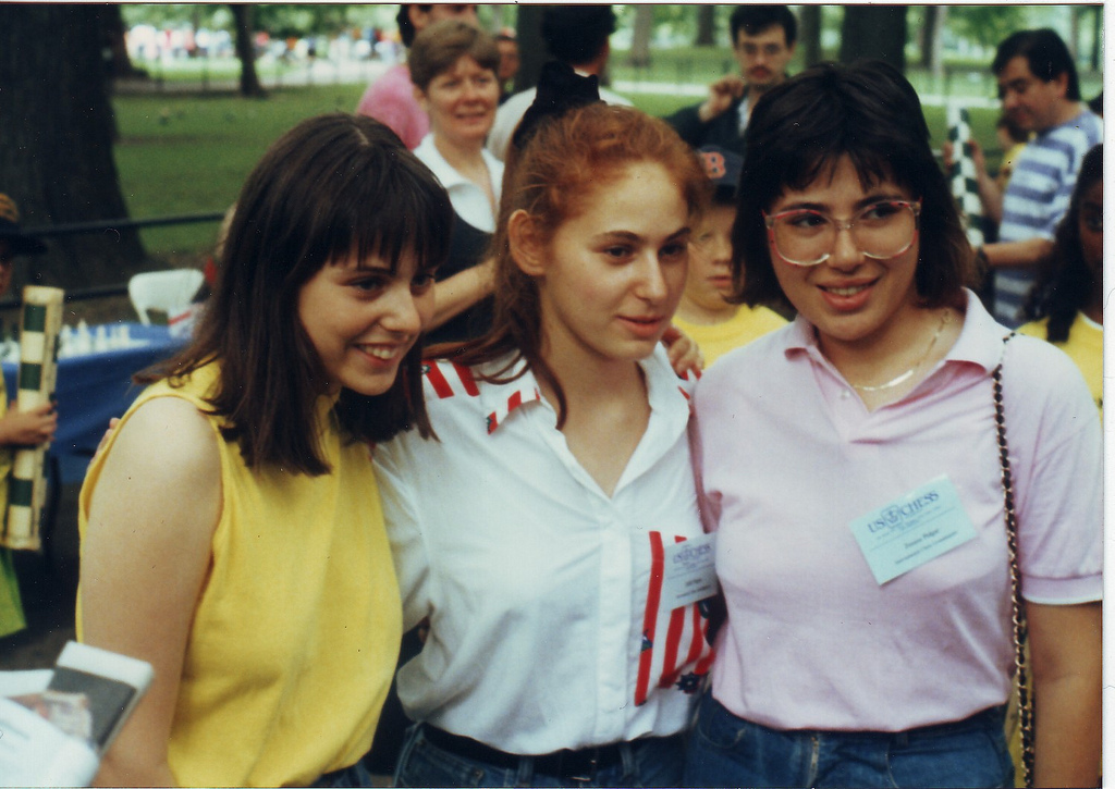 Sofia, Judit, Susan, Polgar-Schwestern.
