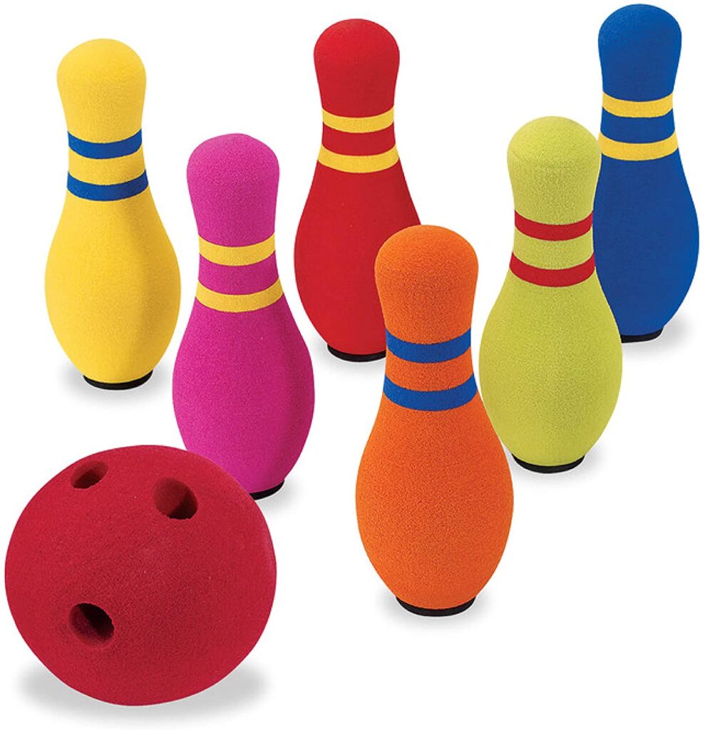 Kidoozie Bowling-Set mit sechs Pins