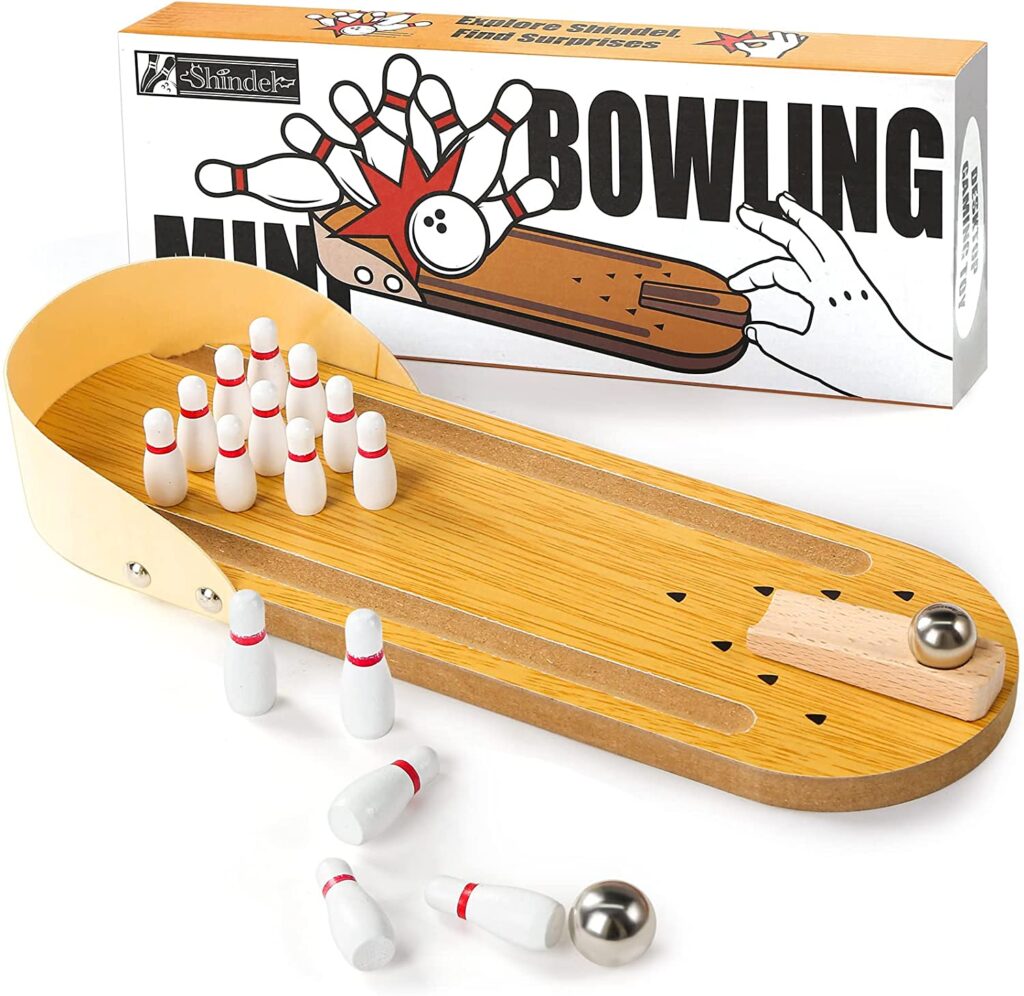 3 Otter Mini-Bowling-Set