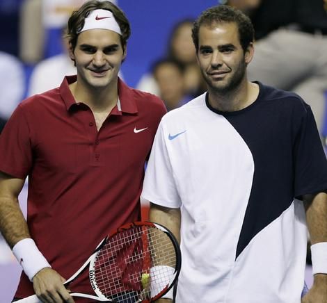 Roger Federer gegen Pete Sampras