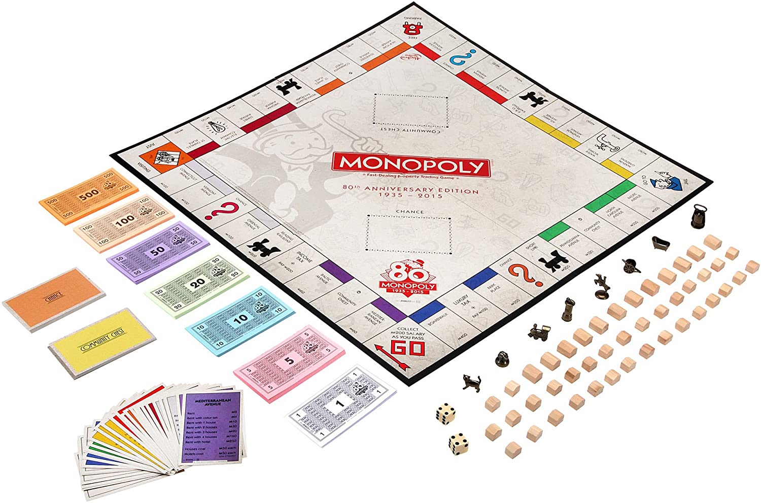 Monopoly-Spiel (80. Jahrestag)