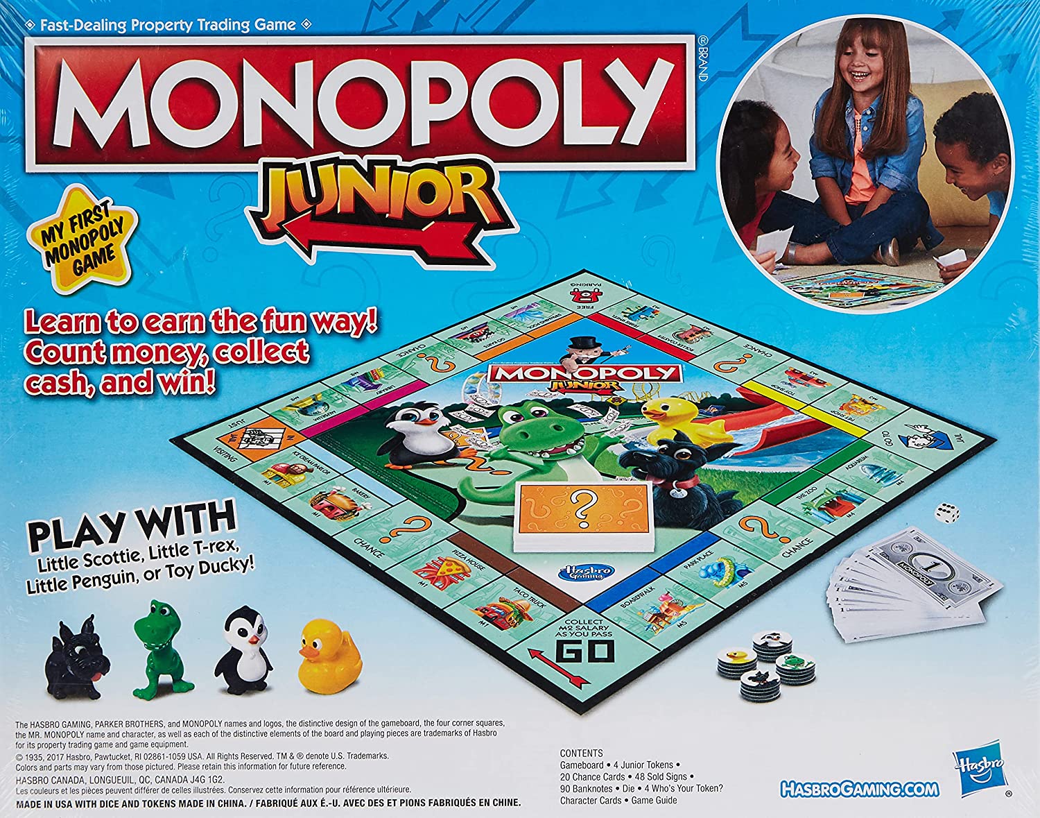 Monopoly Junior-Brettspiel 