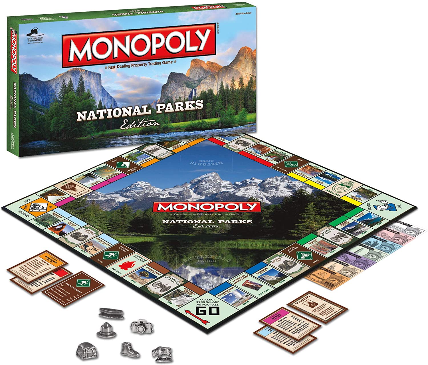 Monopoly National Parks Edition Brettspiel