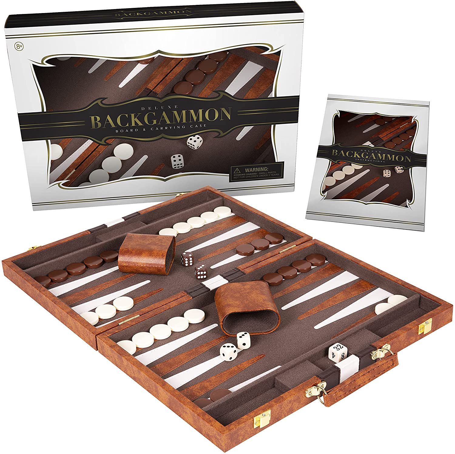 Crazy Games Backgammon-Set