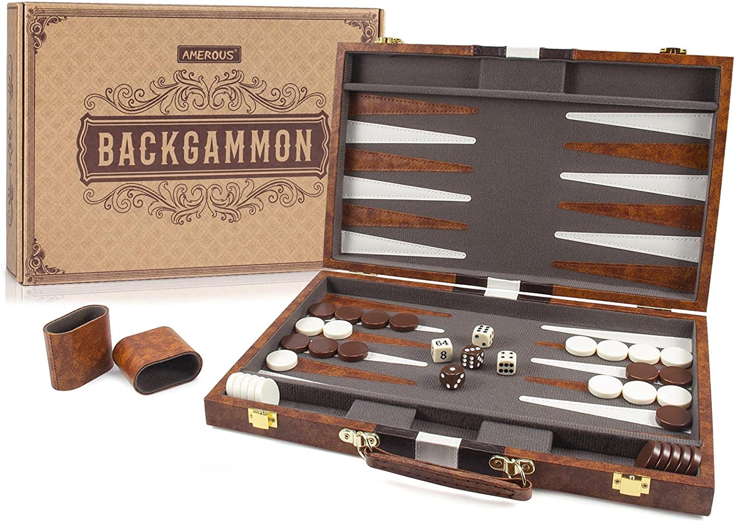 AMEROUS Backgammon-Set