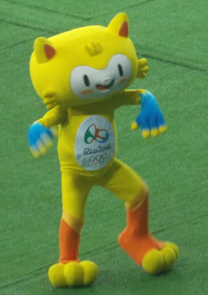 Maskottchen der Olympischen Sommerspiele 2016 Vinicius (Quelle: Wikimedia)