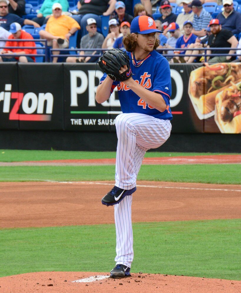 Jacob deGrom in Aktion