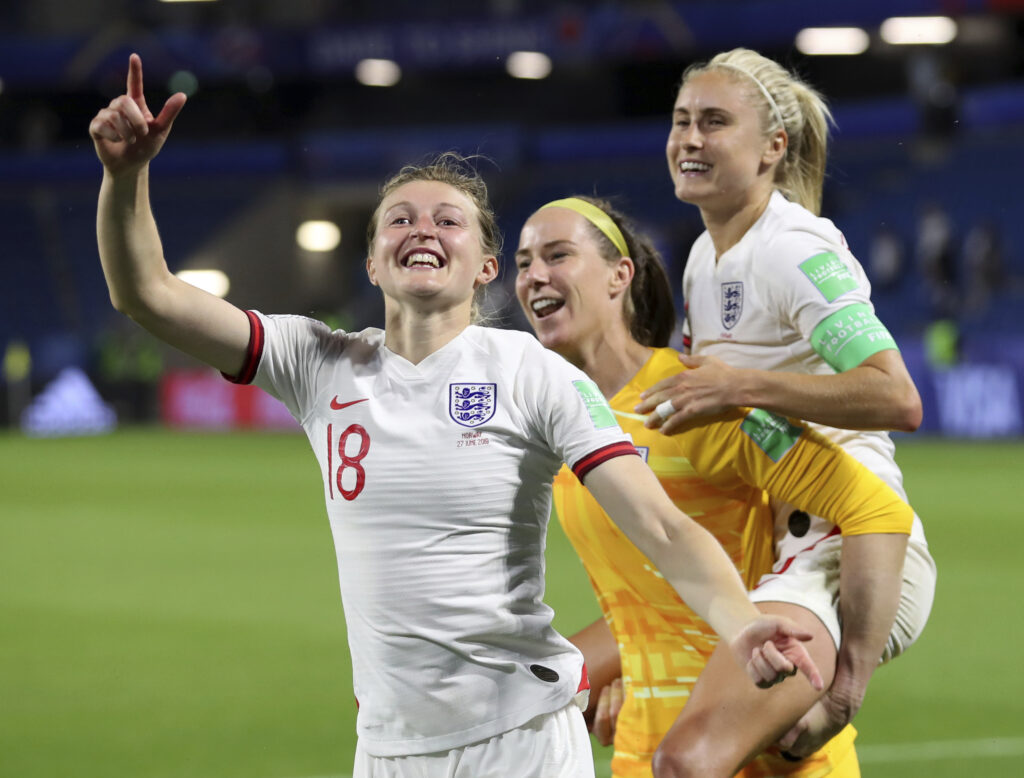 Englische Fußballnationalspielerinnen (Quelle: The Washington Post)