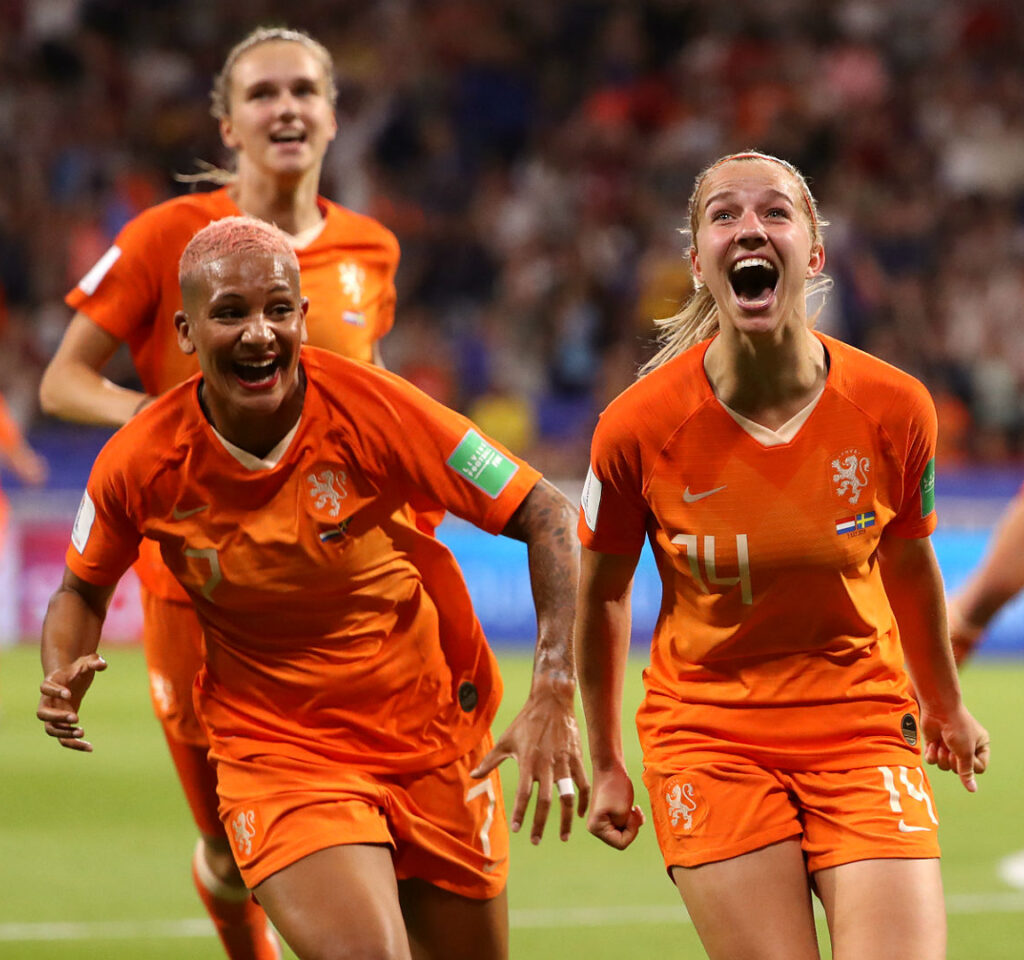 Niederländische Frauen-Fußballnationalmannschaft (Quelle: Sporting News)
