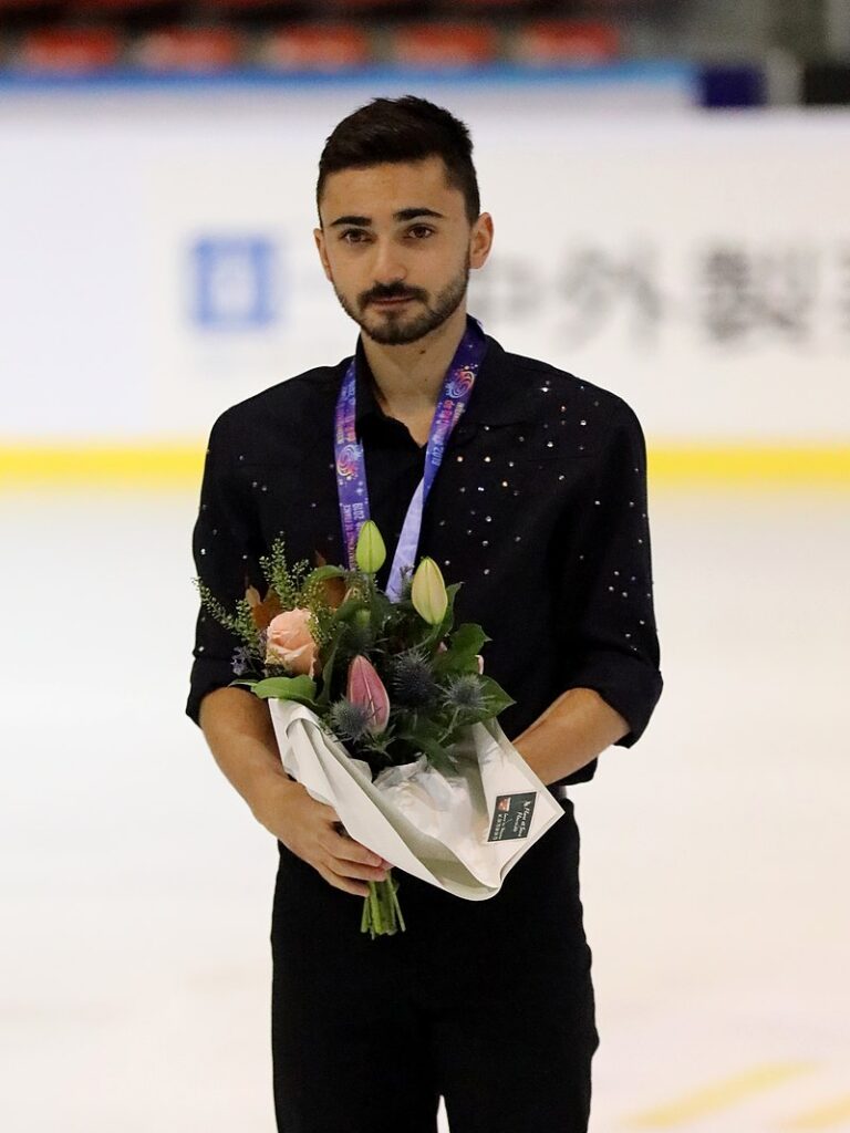 Eiskunstläufer Kévin Aymoz
