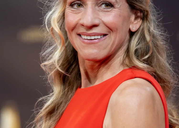 Tamina Kallert bei der Verleihung des Deutschen Fernsehpreises 2023