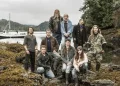 Familie Brown aus der Reality-TV-Serie Alaskan Bush People in der Wildnis Alaskas