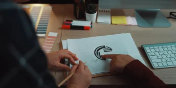 Entwerfen eines Logos