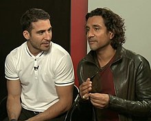 220px Miguel Ángel Silvestre & Naveen Andrews, interview June 2015