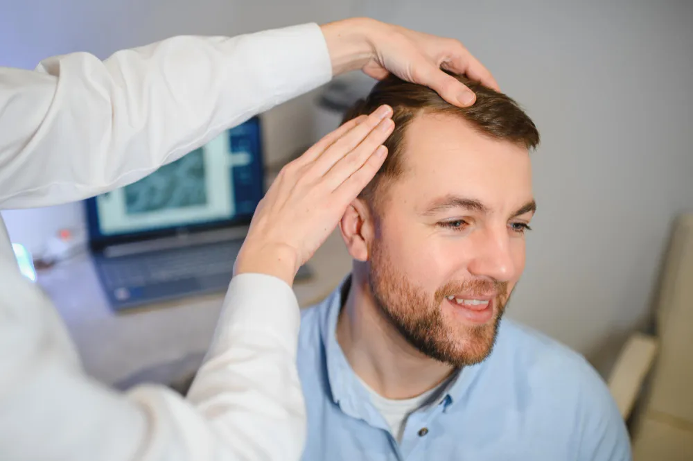 Haartransplantation - Ärztliche Voruntersuchung
