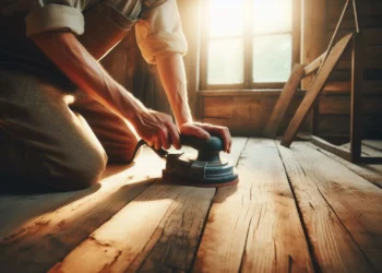 Alte Dielenböden reinigen und aufarbeiten