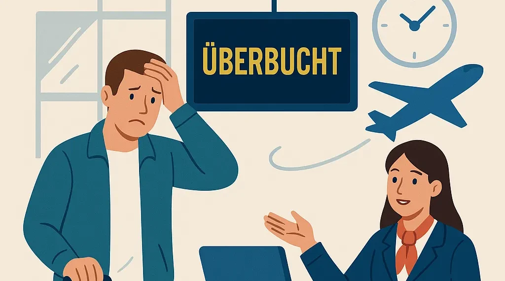 Überbuchung beim Flug: Rechte clever einsetzen – und was Sie sofort tun können